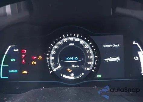 2019 Hyundai Ioniq Hybrid Sel из США, поврежденный, VIN KMHC75LC1KU116973